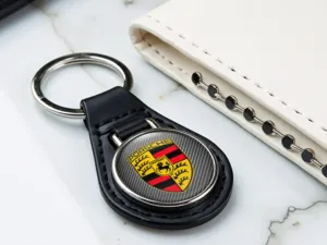Porsche Leder Schlüssel Portemonnaie Robust Kraft Sport Touch